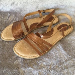 B.O.C Brown Strappy Sandals - NWOT
